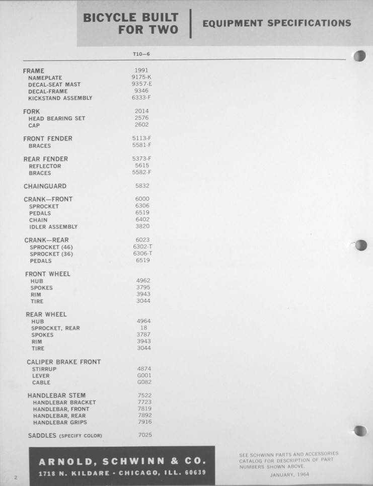 1964dlr_Bike_for_two_specs