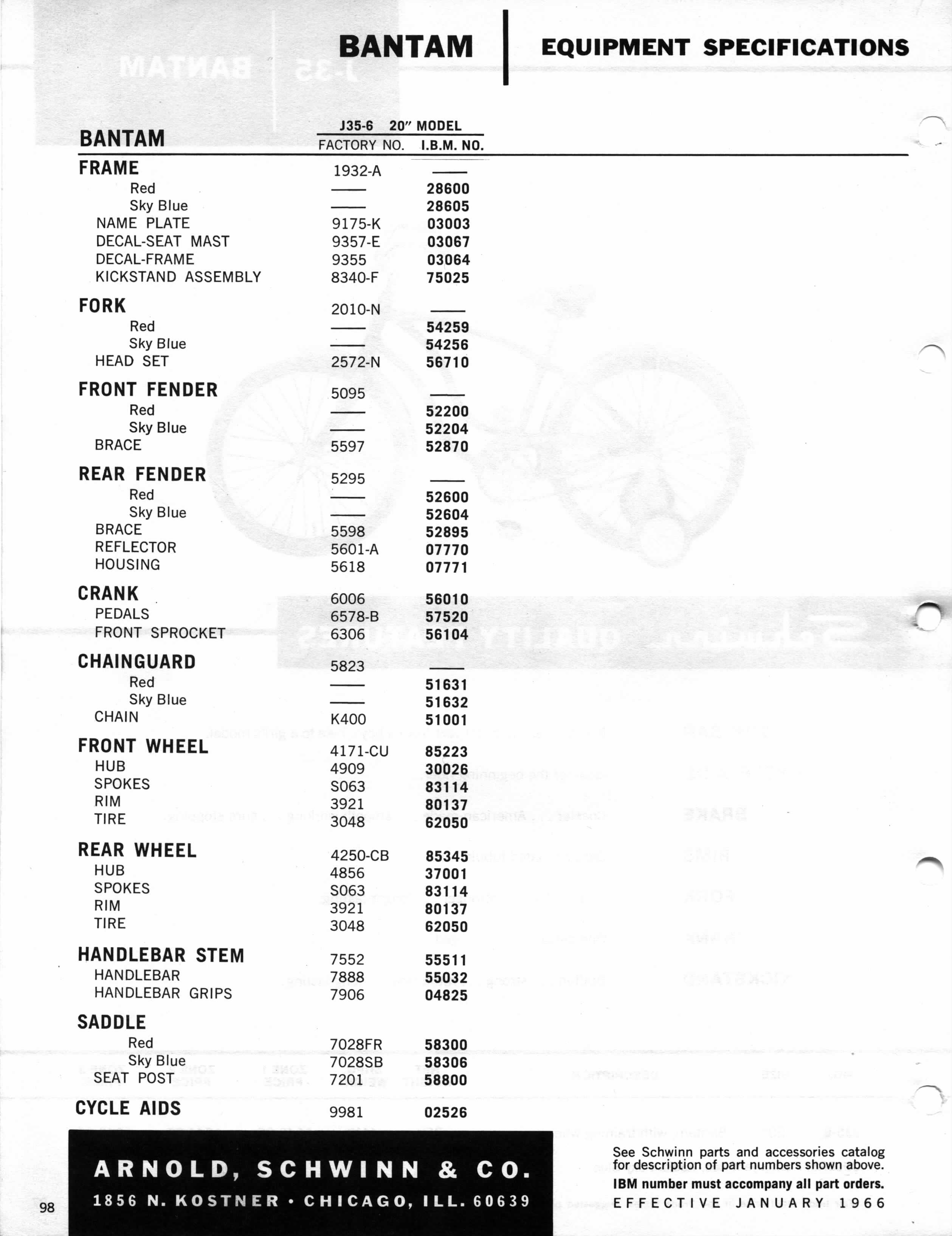 1966dlr_Bantam_Specs